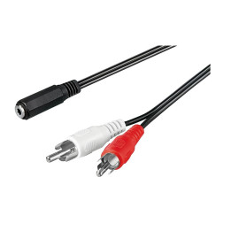 MicroConnect Audio Adapter Cable, 1,5 meter
