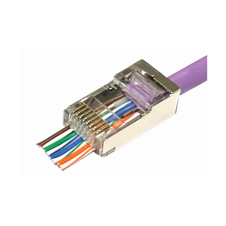 Modular EZ Plug RJ45 8P8C