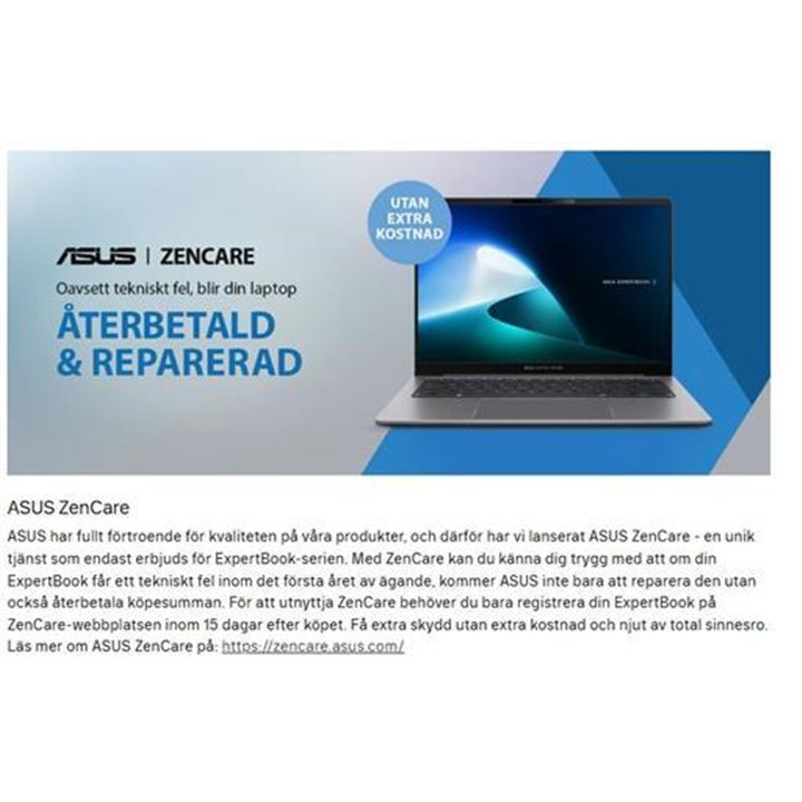 Asus ExpertBook B9403CVAR-PP2151XW 14""  WQXGA | 5 120U | 16 GB | 512 GB | Win 11 Pro |3 Year OSS |