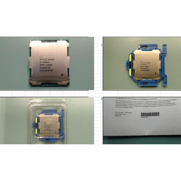 Hewlett Packard Enterprise Intel Xeon E5-4640 v4 12-core