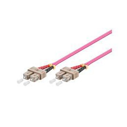 MicroConnect SC/UPC-SC/UPC 1m OM4 Fibre