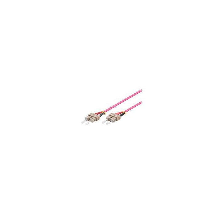 MicroConnect SC/UPC-SC/UPC 1m OM4 Fibre