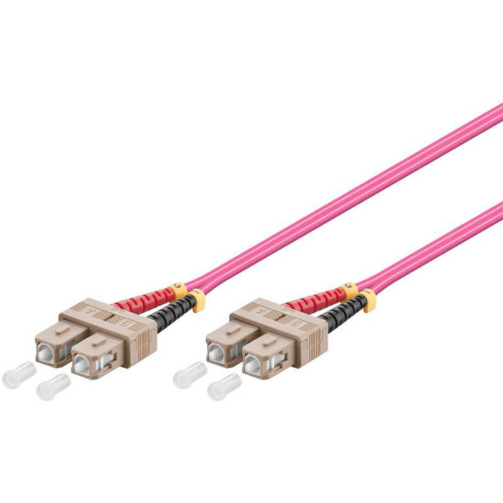 MicroConnect SC/UPC-SC/UPC 2m OM4 Fibre