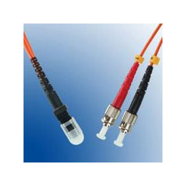MicroConnect MTRJ/UPC-ST/UPC 3m OM1 Fibre