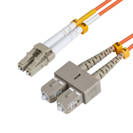 MicroConnect LC/UPC-SC/UPC 5m OM1 Fibre