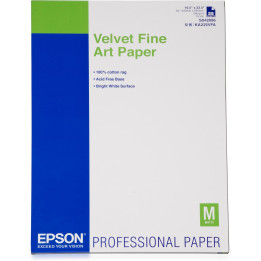 Epson Velvet Fine Art Paper A2 (25s)