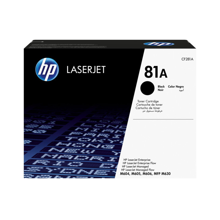 HP Toner Black 81A