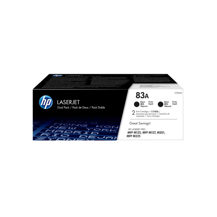 HP Toner/83A 2Pck