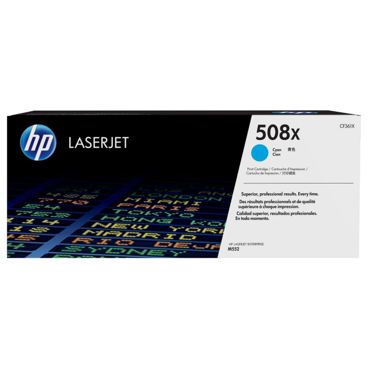 HP Toner Cyan Pages 9.500 508X