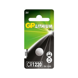 GP LITHIUM BUTTON CELL CR1220