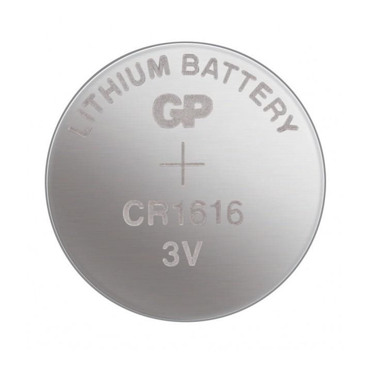 GP LITHIUM BUTTON CELL CR1616