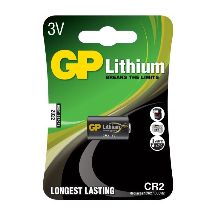 GP LITHIUM BATTERY CR2