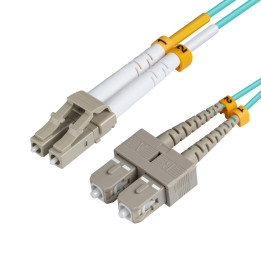 MicroConnect LC/UPC-SC/UPC 1.5m OM3 Fibre