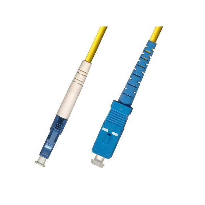 MicroConnect LC/UPC-SC/UPC 1m OS2 Fibre
