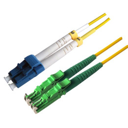 MicroConnect LC/UPC-E2000/APC 3m OS2 Fibre