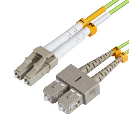 MicroConnect LC/UPC-SC/UPC 10m OM5 Fibre