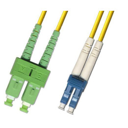 MicroConnect SC/APC-LC/UPC 0.5m OS2 Fibre