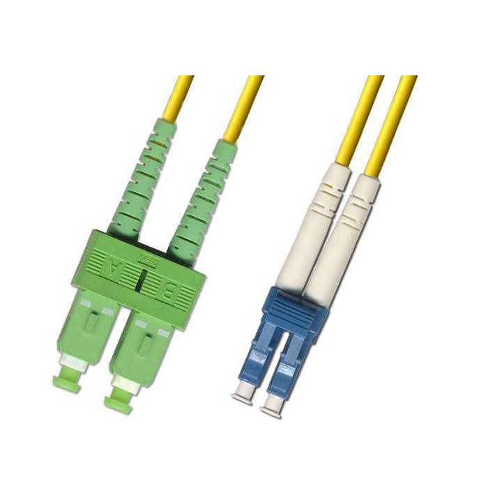 MicroConnect SC/APC-LC/UPC 0.5m OS2 Fibre