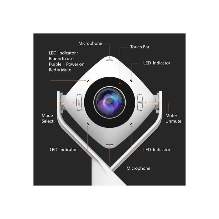 j5create 360° All Around Webcam