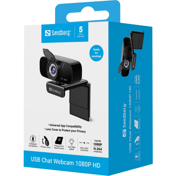 USB Chat Webcam 1080P HD