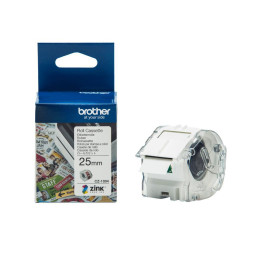 Brother 25mm white tape - 5m.
