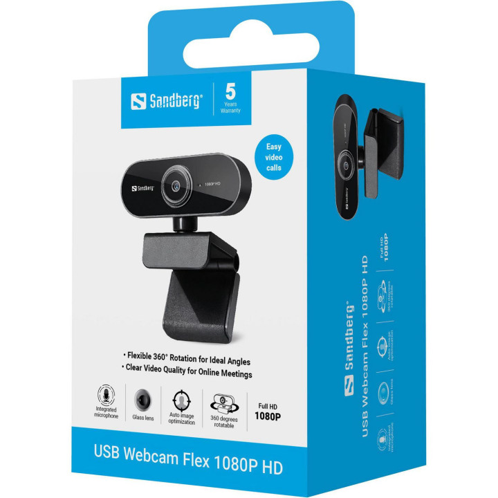 USB Webcam Flex 1080P HD