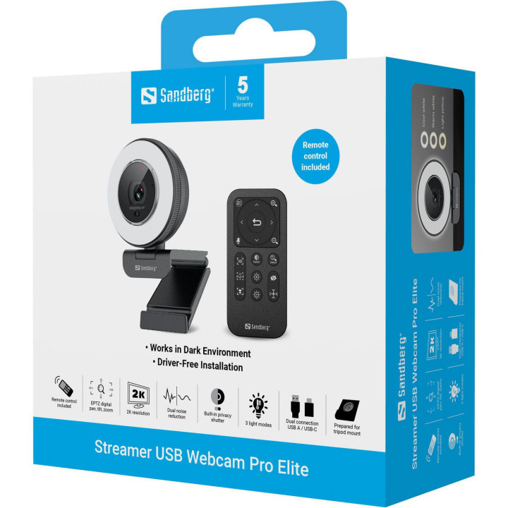 Streamer USB Webcam Pro Elite