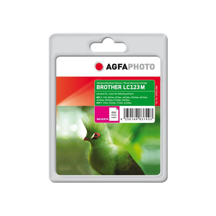 AgfaPhoto Magenta. LC123M. 11ml