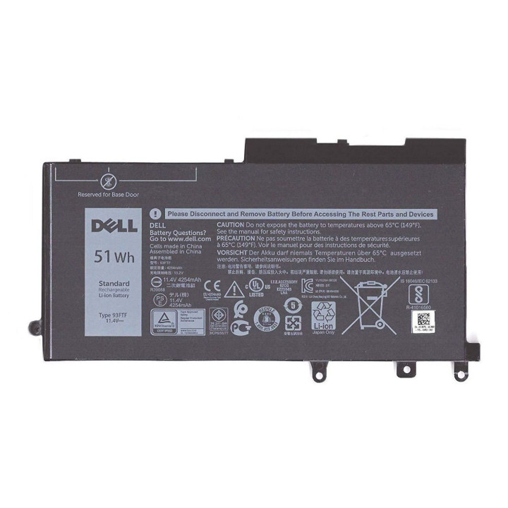 Dell Battery, 51WHR, 3 Cell,