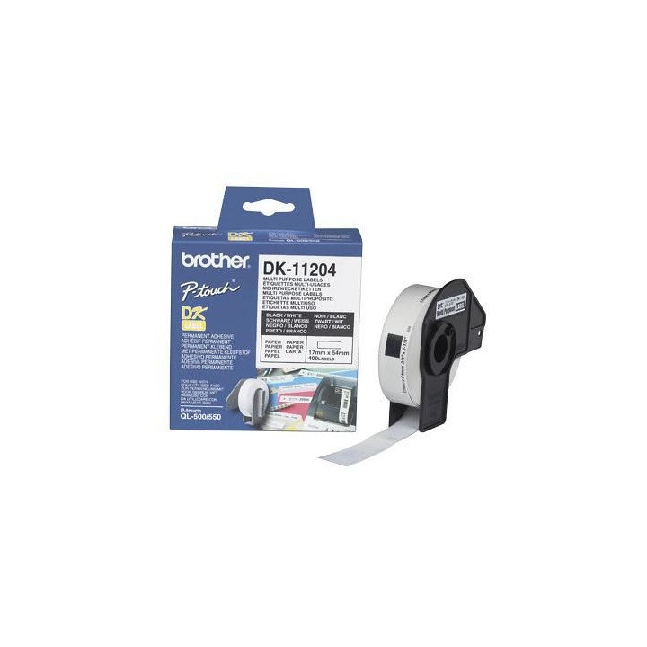 Brother DK11204 MULTI PURPOSE LABELS