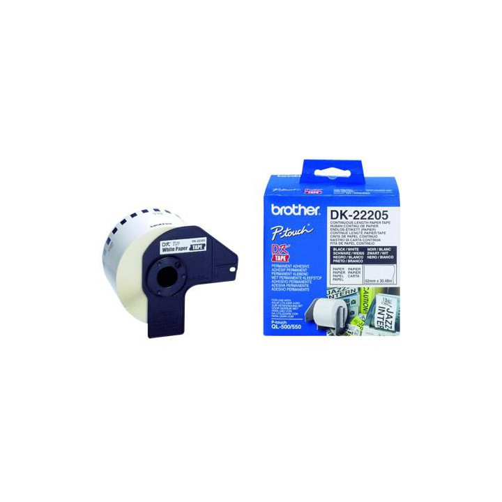 Brother DK22205 CONTINUOUS PAPER TAPE