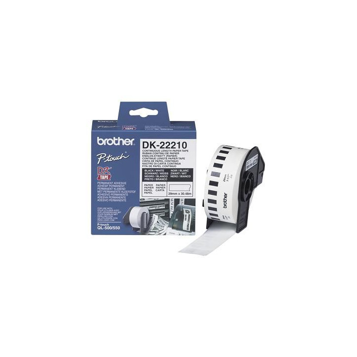 Brother DK22210 CONTINUOUS PAPER TAPE