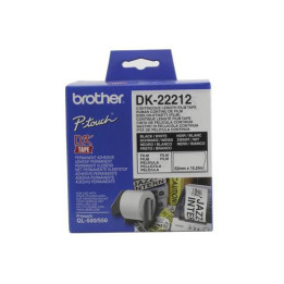 Brother DK22212 WHITE CONTINUOUS