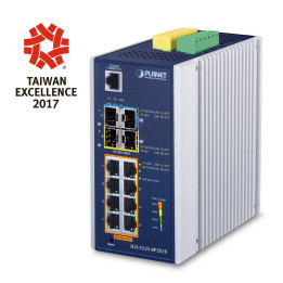 Planet IP30 Industrial L2+/L4 8-Port