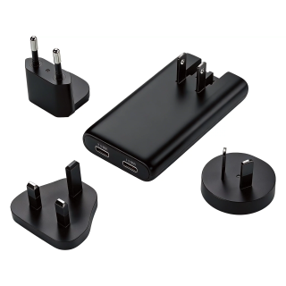Sandberg 4in1 TravelCharger 65W Black
