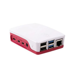 Raspberry Pi Pi Pi 4 Case Red White