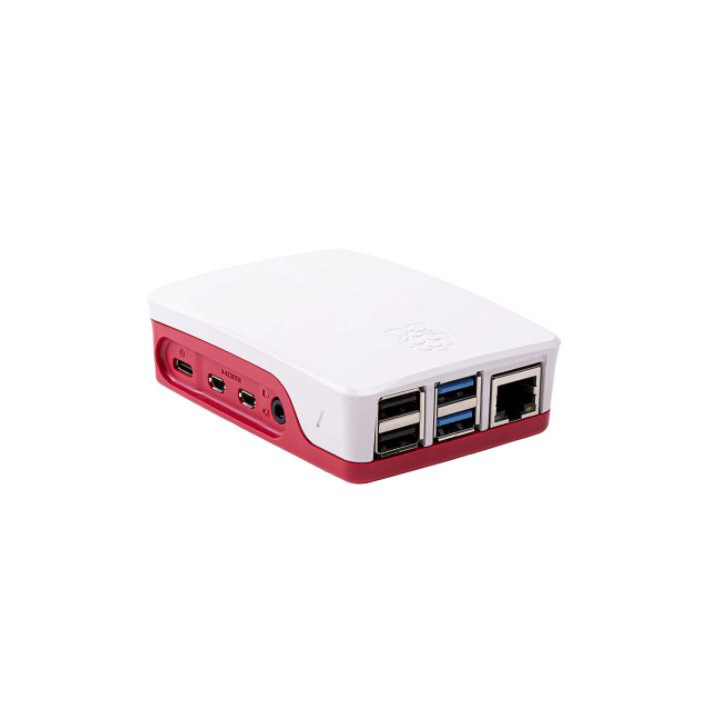 Raspberry Pi Pi Pi 4 Case Red White