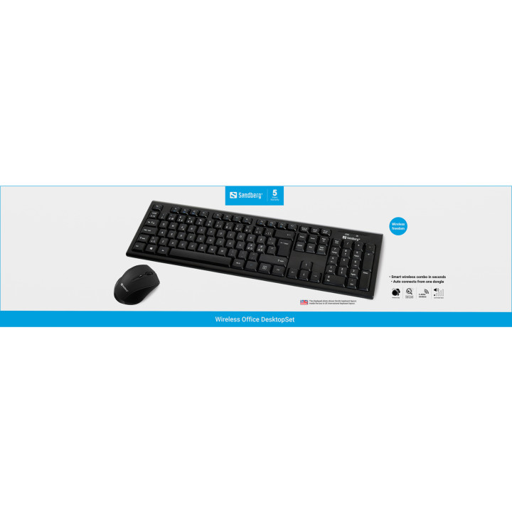Sandberg Wireless Office DesktopSet INT
