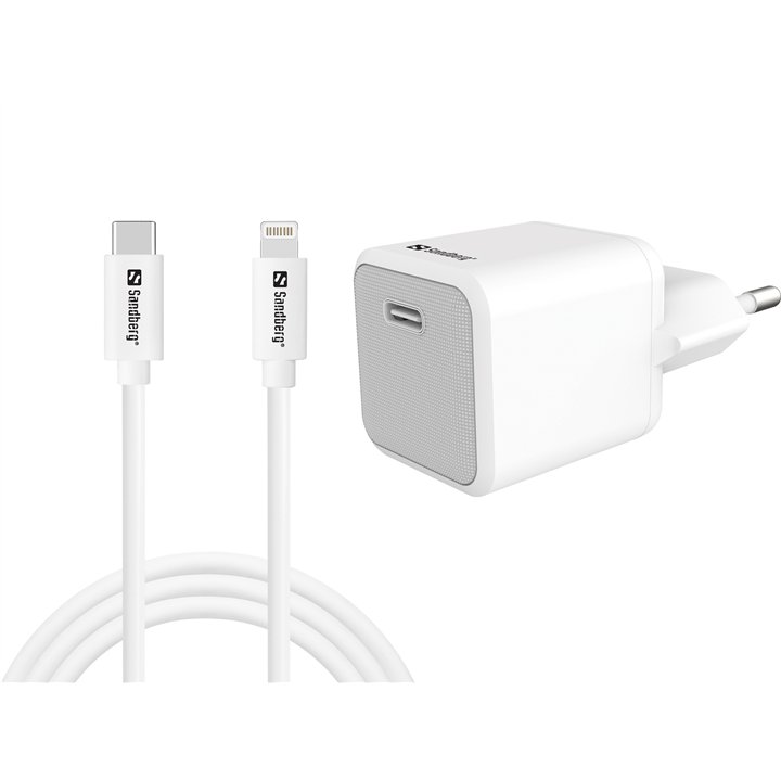 USB-C AC 20W Charger EU +