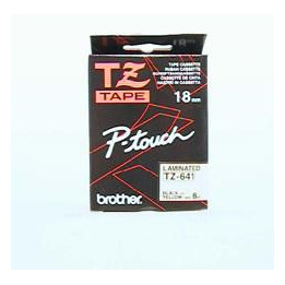 Brother TZE641 18MM BLACK ON YELLOW