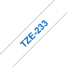 Brother Tape Blue on White 12mm