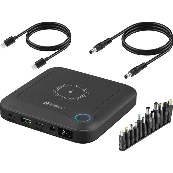 Sandberg All-in1 Laptop Powerbank 25000