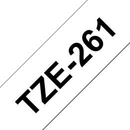 Brother TZE261 36MM BLACK ON WHITE