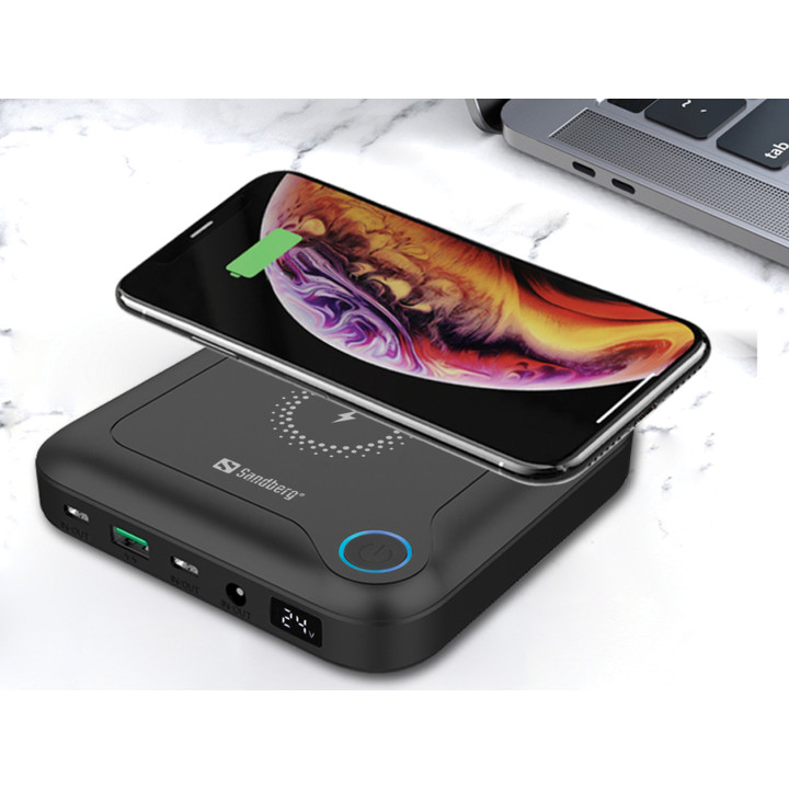 Sandberg All-in1 Laptop Powerbank 25000