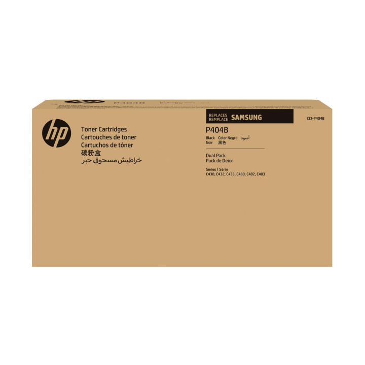 HP Toner/CLT-P404B 2pk BK