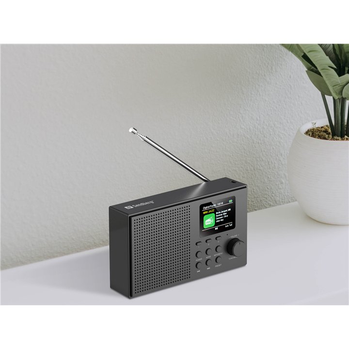 Sandberg Speaker Radio DAB+BT Recharge