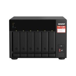 QNAP 6-bay NAS, AMD Ryzen V1000