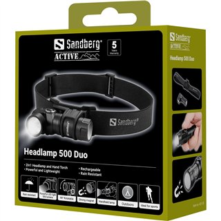 Sandberg Headlamp 500 Duo