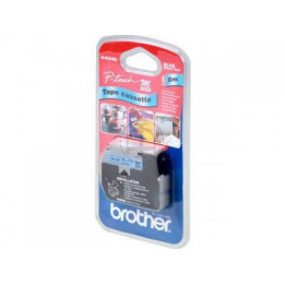 Brother Tape Black on Blue 9mm