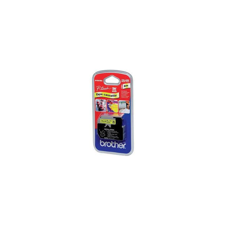 Brother 9mm, Black/Yellow, Blister